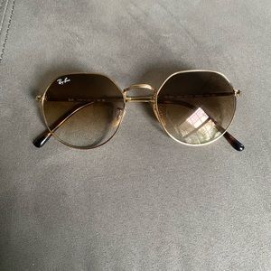 Ray Ban Jack RB3565 brown gradient sunglasses